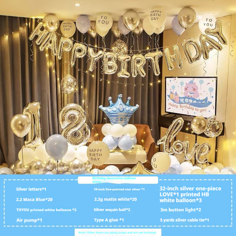 Scene Setting Supplies Happy Birthday To Girls