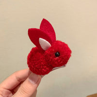 5 Red Rabbit Clip