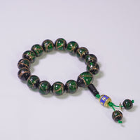 Barrel Beads Green