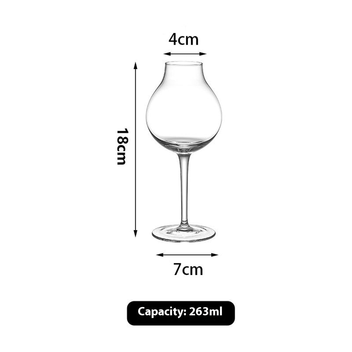 Glass Cocktail Glasses for Bars