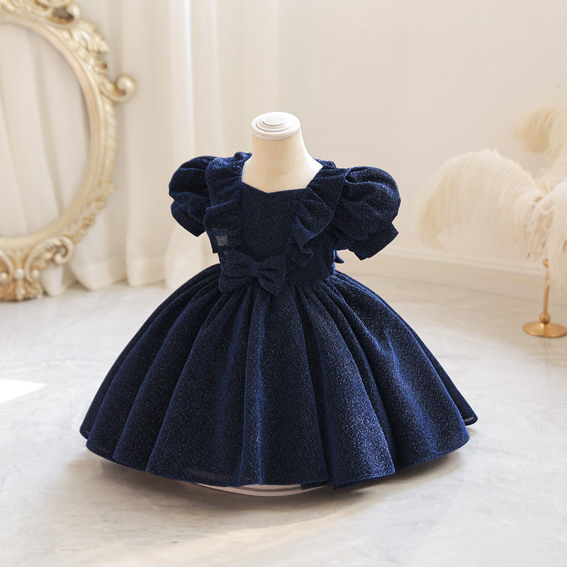 Baby Dress For One Year Old Children's Princess Dress Western Style Puffy