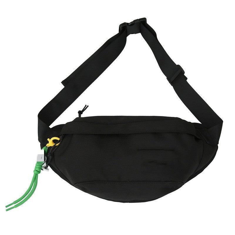 Men's Chest Bag Pattern Solid Color