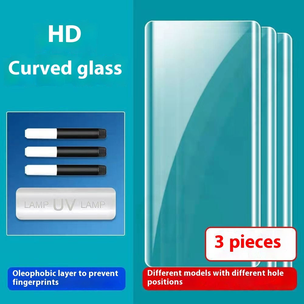 Tempered Film Uv Full Glue Light Curing Film Applicable