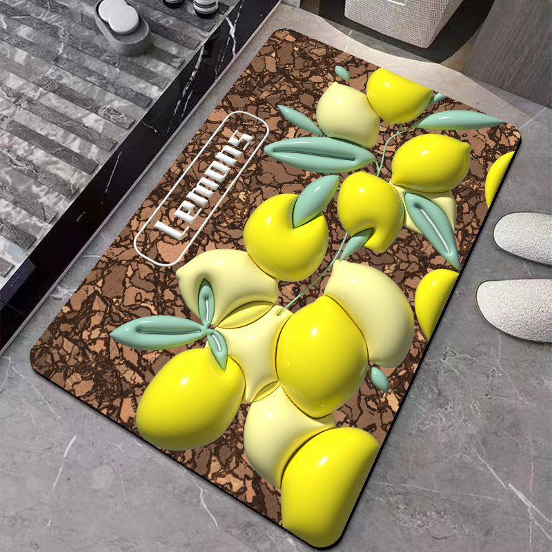 Foot Mats for Household Bathroom Entrance – Absorbent & Non-Slip