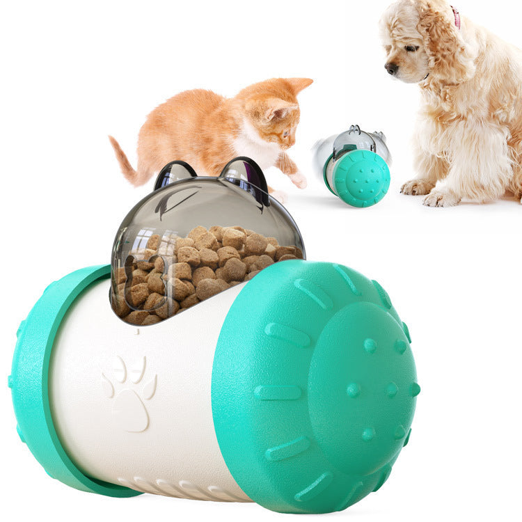 Interactive Treat Dispensing Tumbler Toy for Cats and Dogs