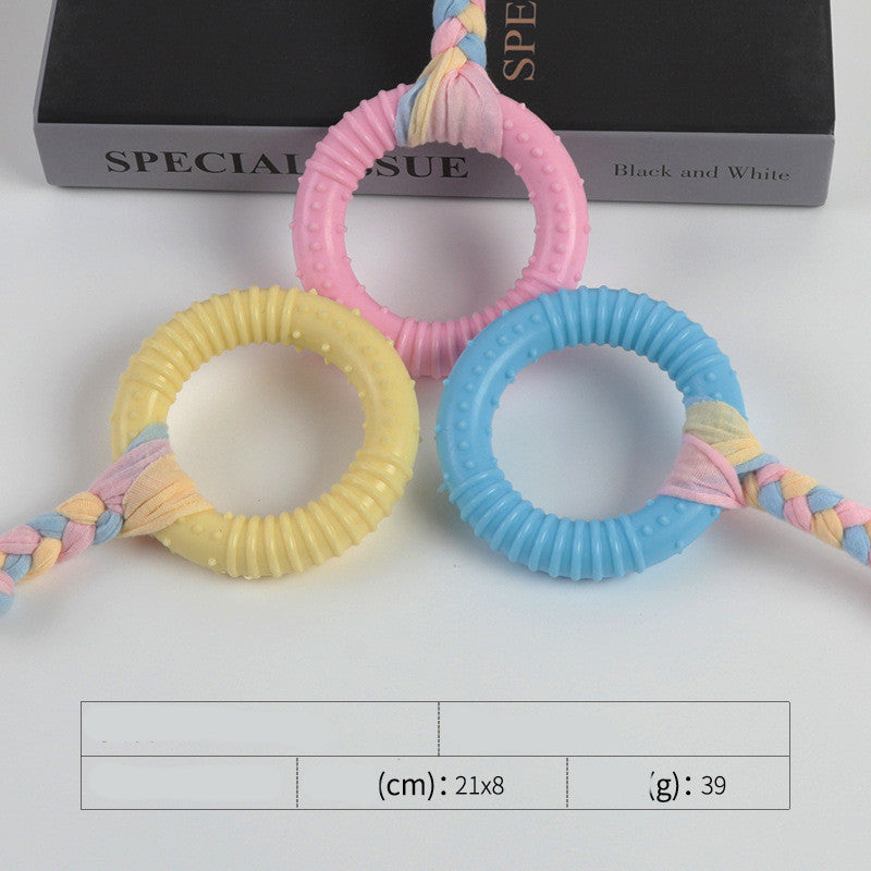 Cotton Rope Clean Teeth Self Hi Dog
