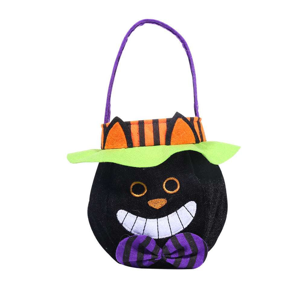 New Halloween Decorations Hooded Round Handbag