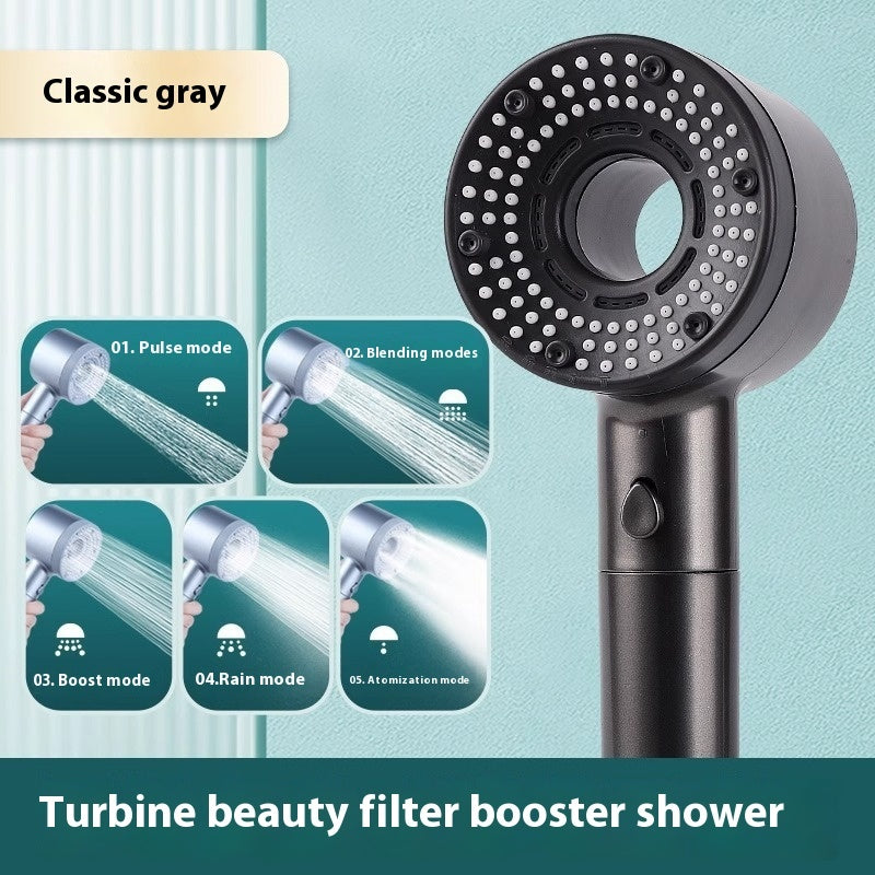 Supercharged High-Pressure Shower Head – Home Bathroom Upgrade