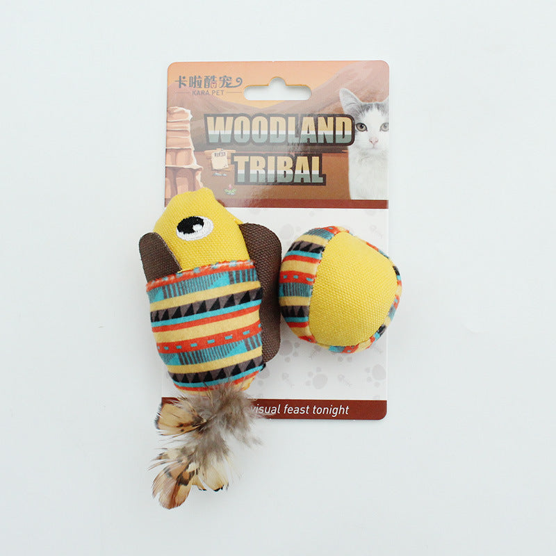 Fashion Cat Plush Toy – Soft Pet Supplies