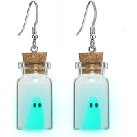 Blue Ray Ghost Earrings