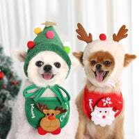 Green scarves and hats S