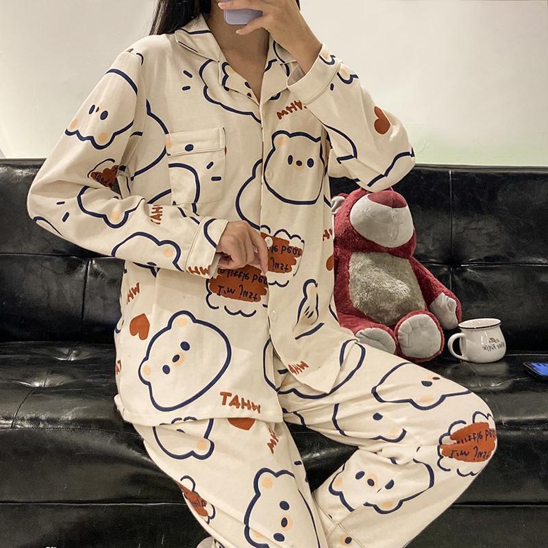 Women's Cute Cartoon Homewear Suit