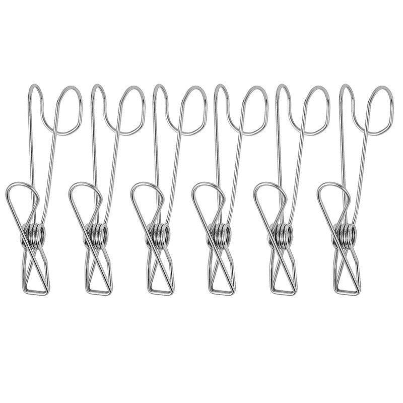 Stainless Steel Hook Multifunctional Windproof Clothespin