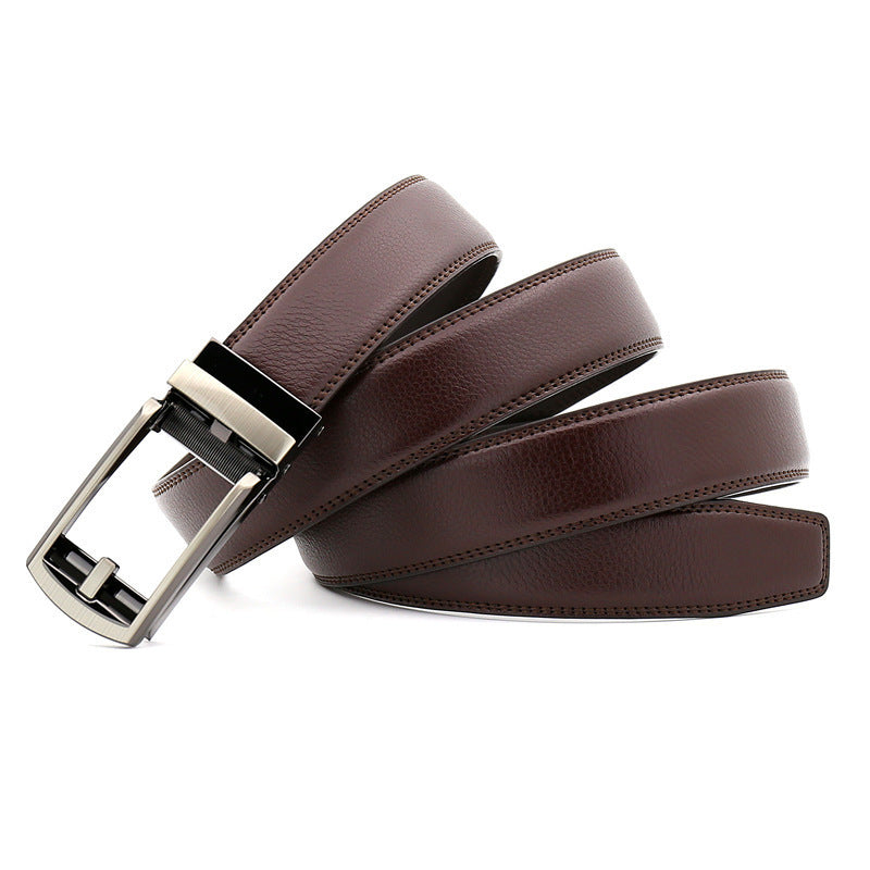 Men's Cowhide Leather Pant Belt