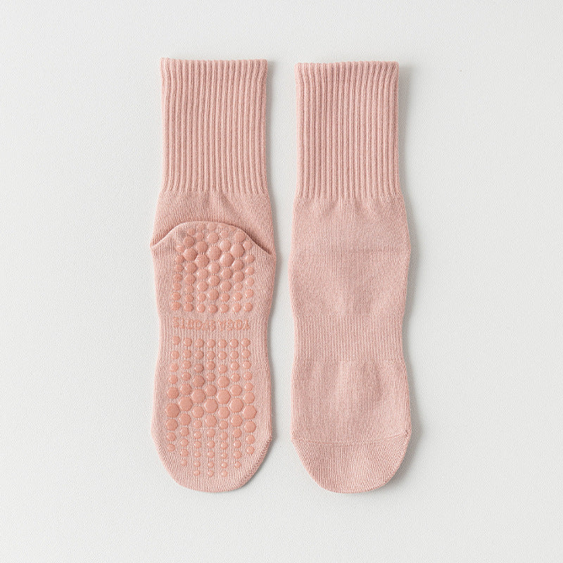 Women’s Non-Slip Yoga Socks Tube Fitness Dance Pilates Sports