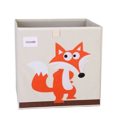 Children’s Fabric Folding Toy Storage Box – Collapsible Organizer
