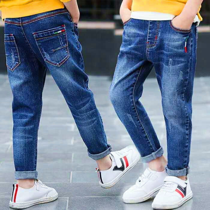 Boys Velvet Jeans Slim Fit Winter Pants 3 Months Classic