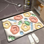 Foot Mats for Household Bathroom Entrance – Absorbent & Non-Slip