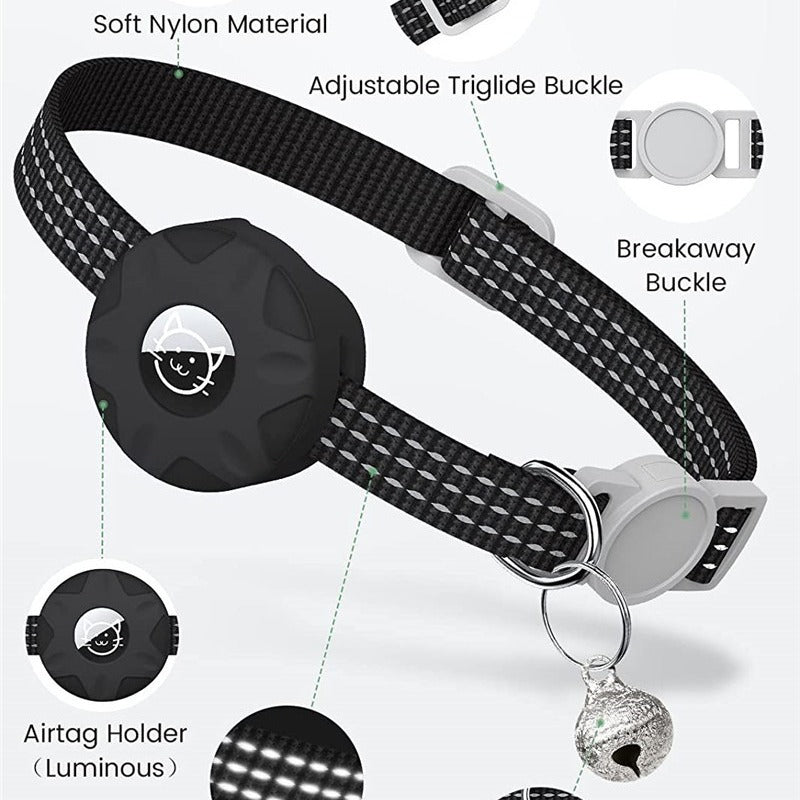 Fashion Cat Collar Tracker Silicone Case