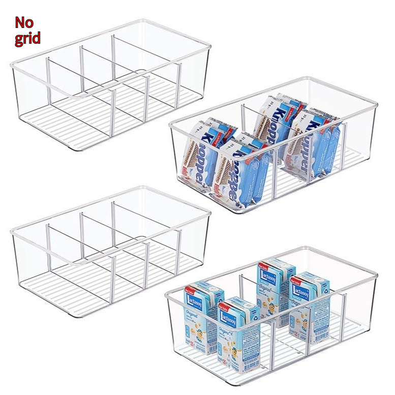 Transparent Student Desktop Compartment Cosmetics Storage Box
