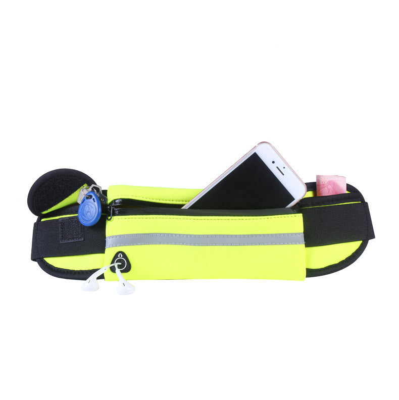 Fitness Waist Bag with Pocket – Slim Running & Jogging Fanny Pack