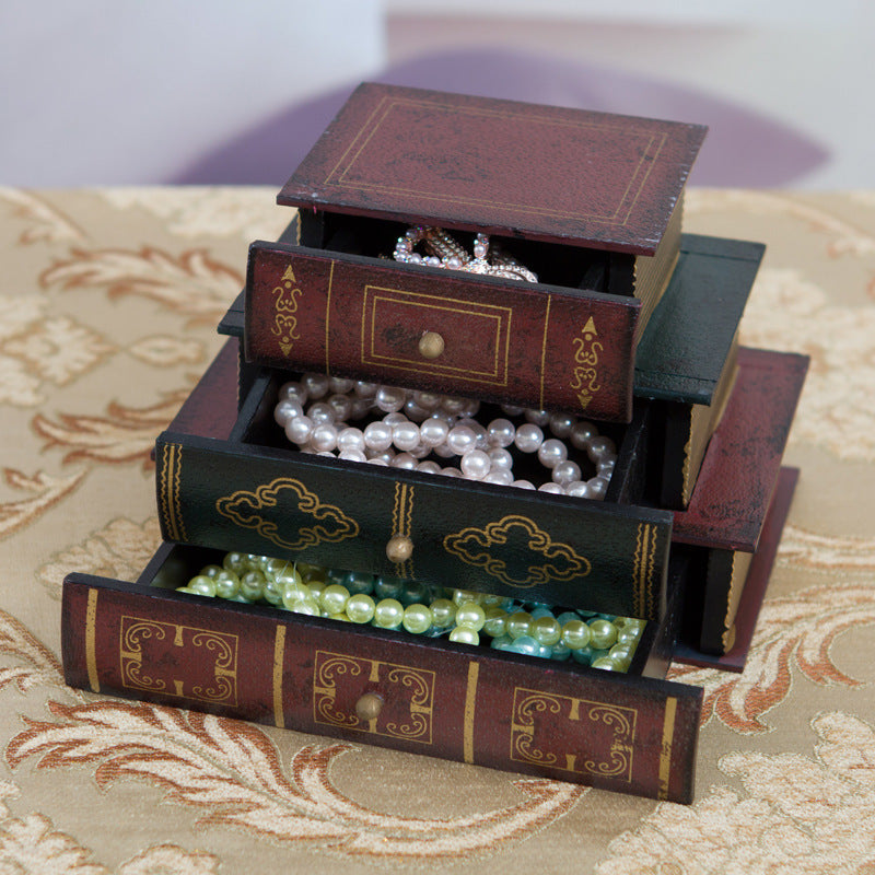 European Style Home Decoration Jewelry Drawer Storage Box