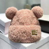 Plush Fisherman Hat, Leopard Fur Bucket, Protection Hat