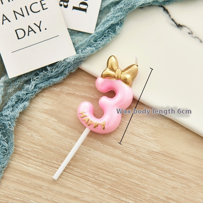 Birthday Cake Decoration Birthday Digital Candle