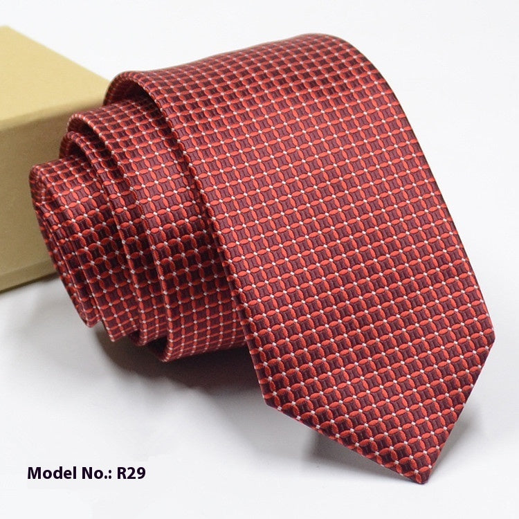 Exquisite Jacquard Wedding Groom Tie