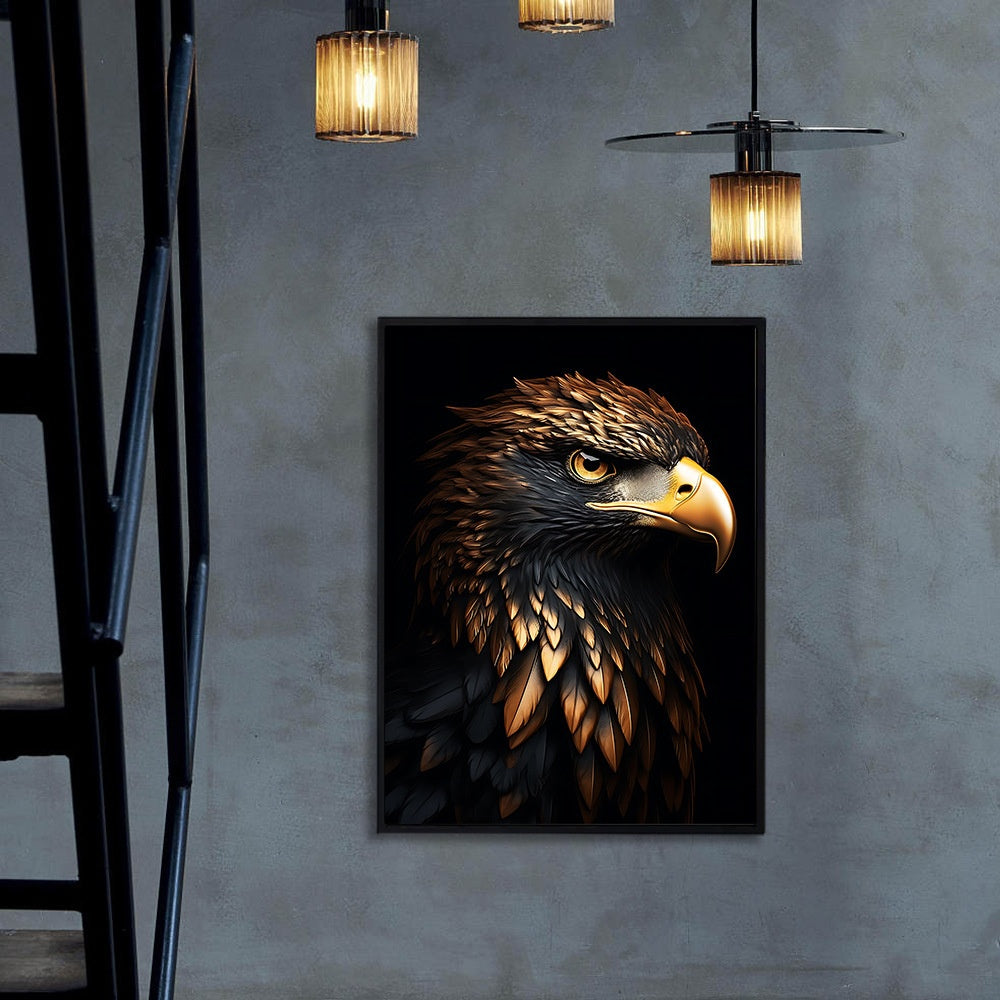 Bedroom Wall Art Mural – Sofa Background & Bedside Canvas Painting