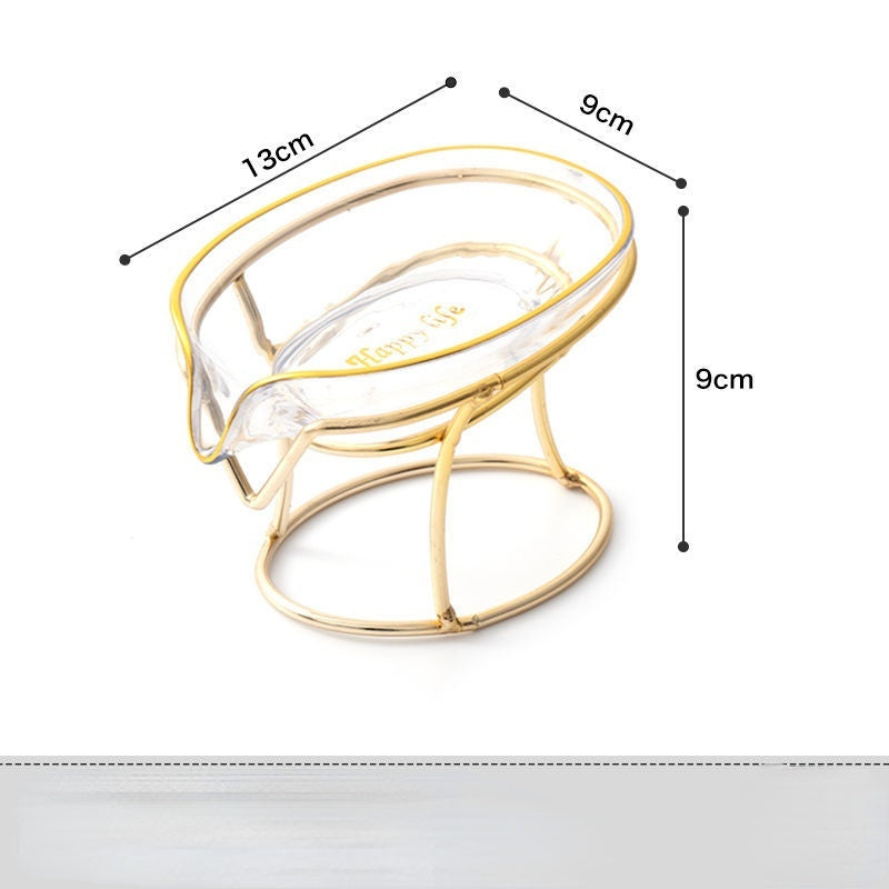 Double Plastic Soap Box with Drain – Bathroom Soap Holder