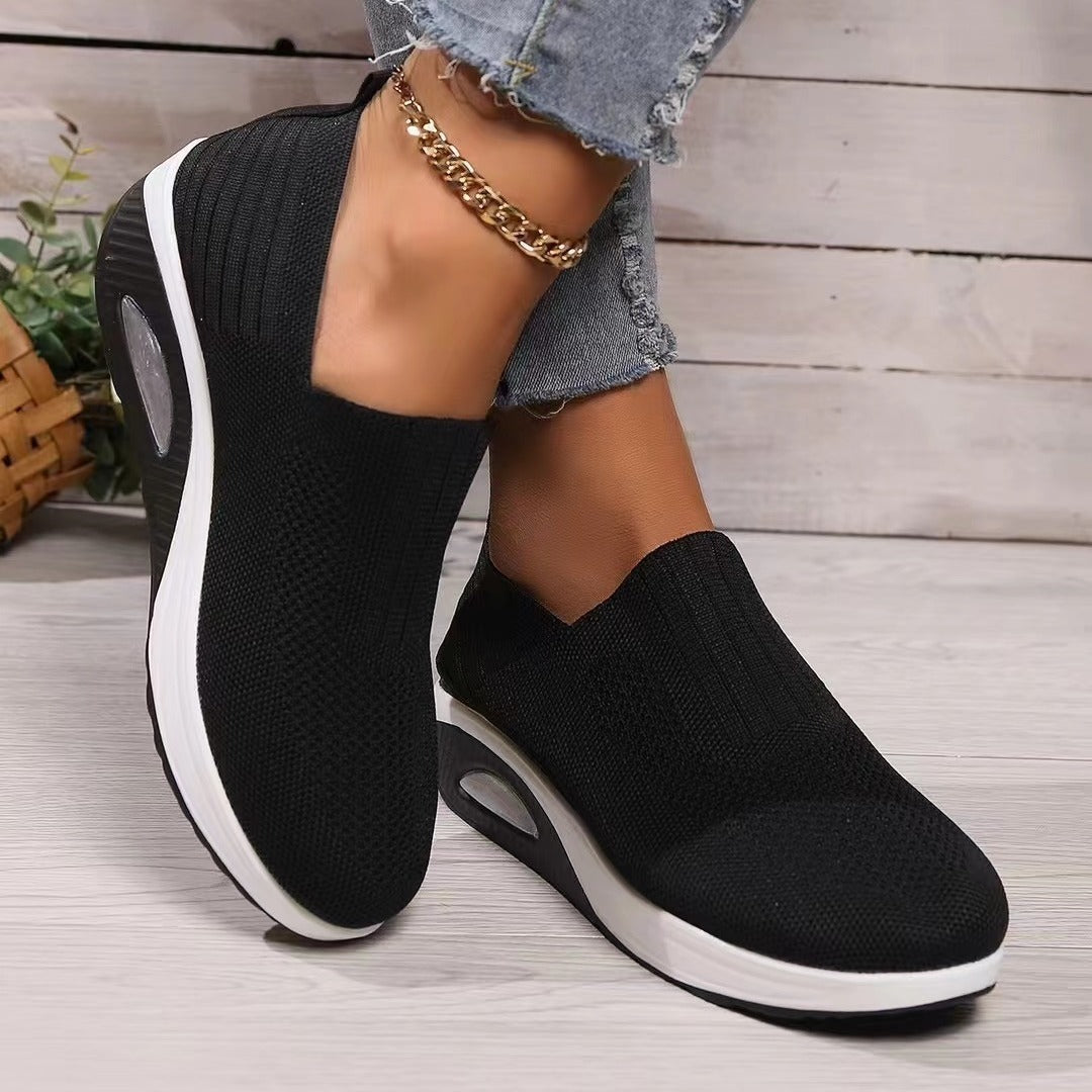 Women's Middle-aged And Elderly Mom Mesh Outdoor Running Shoes