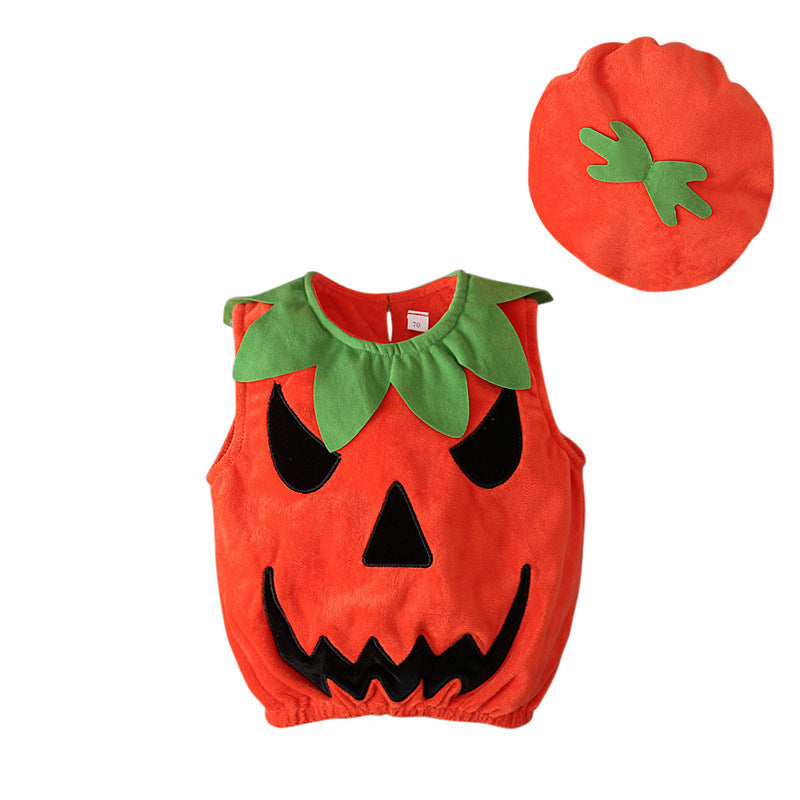 Two-piece Halloween Pumpkin Top Hat
