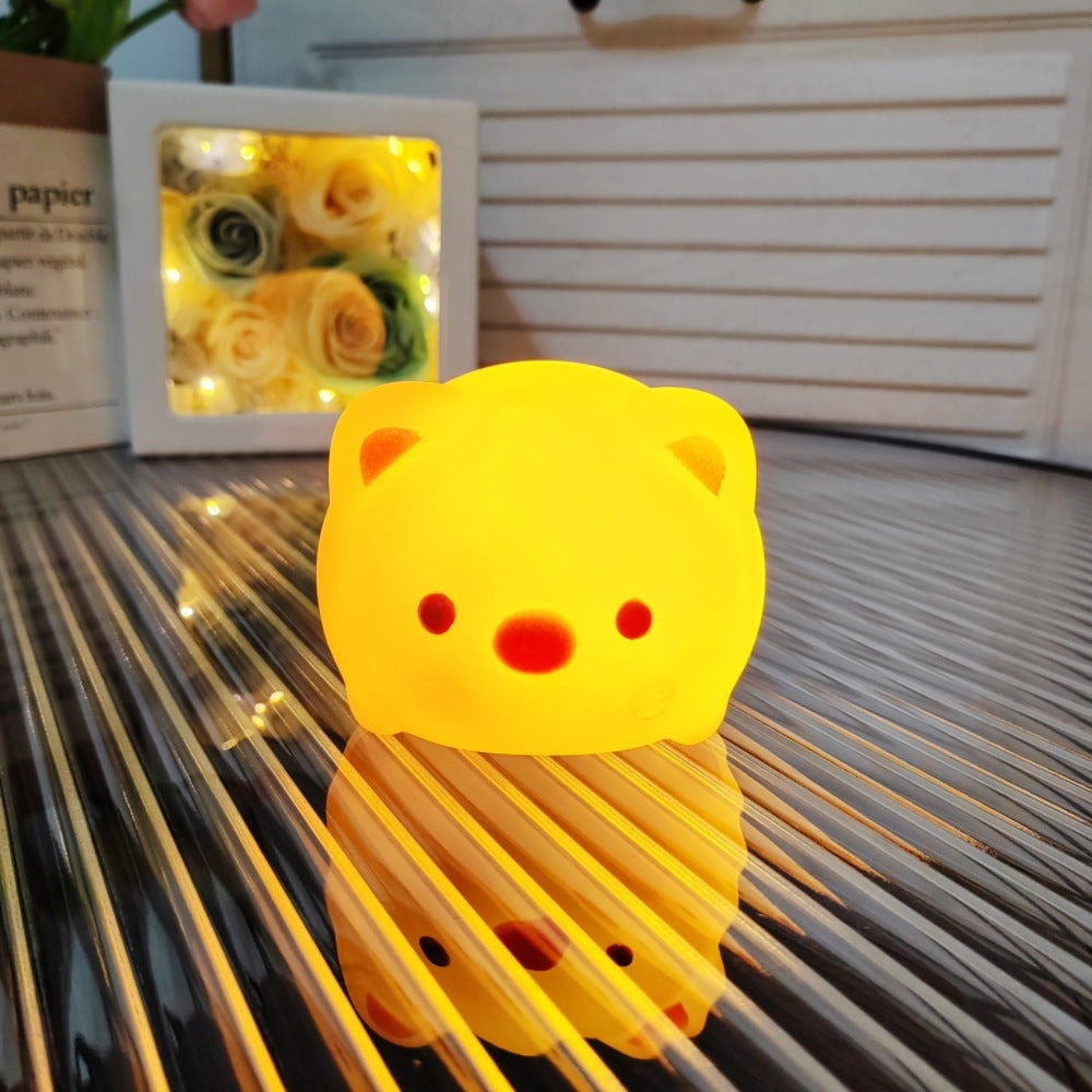 Cartoon Luminous Toy Children Cute Led Small Night Lamp