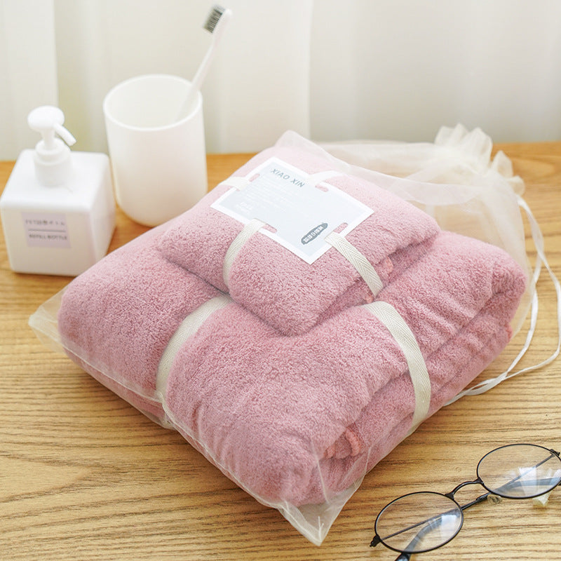Absorbent Bath Towel For Mother And Child