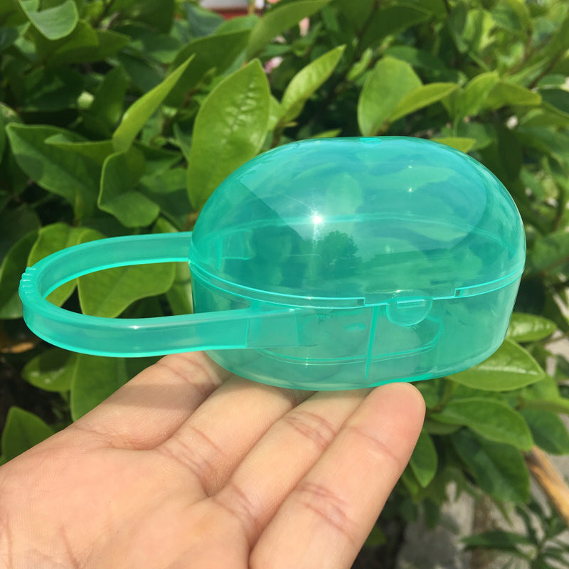 Shubeidi Oval Pacifier Storage Box – Wide & Standard Mouth Holder