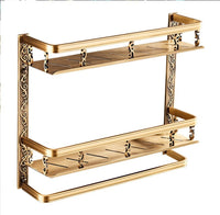 Double layer storage rack