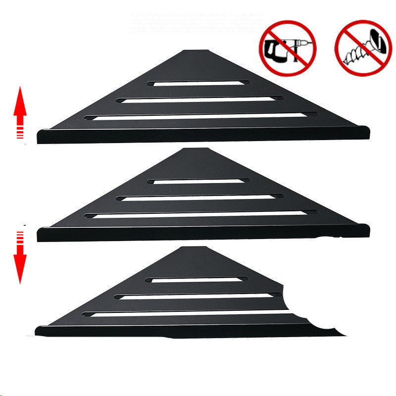304 Stainless Steel Anti Rust Shower Gel Shelf No Drill