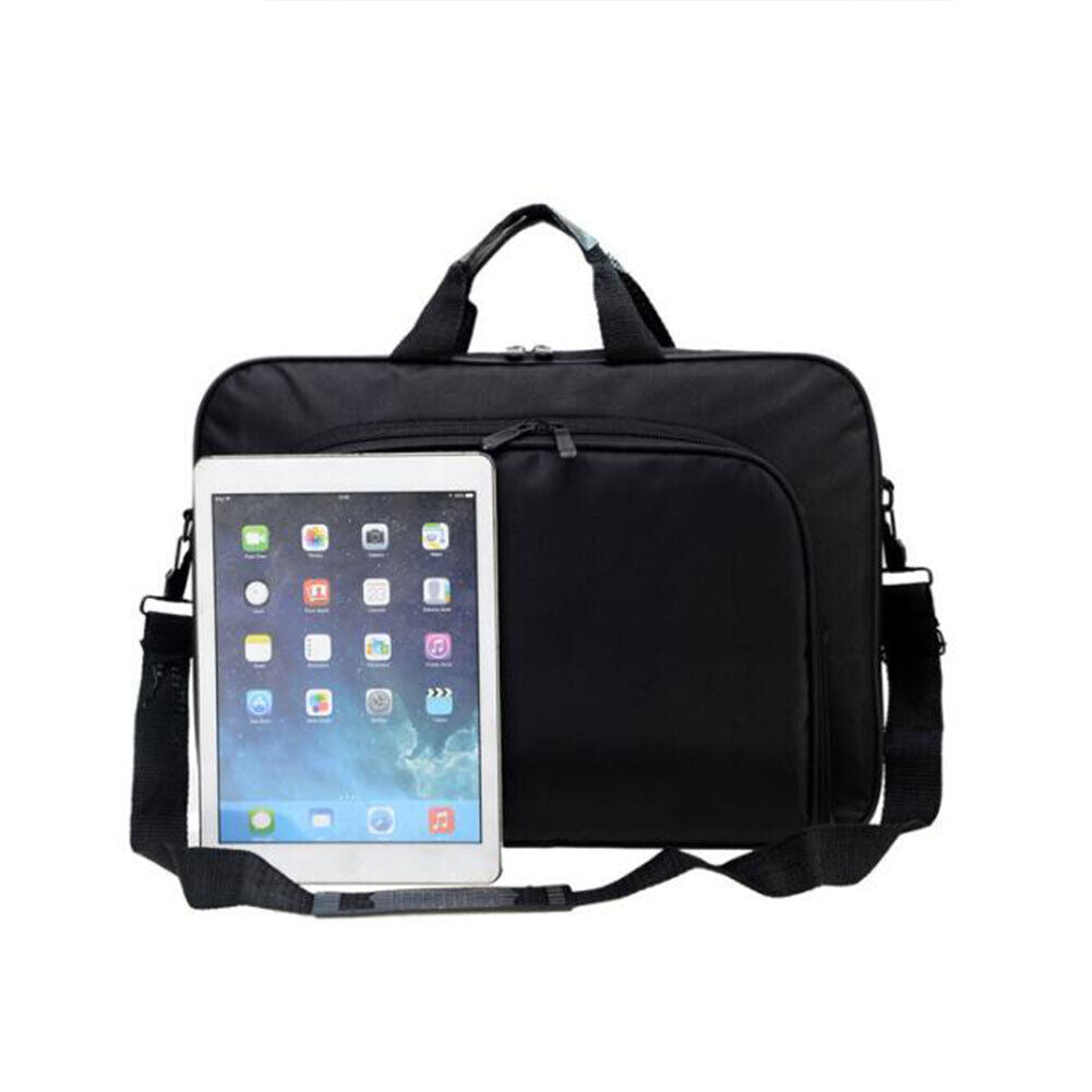 Slim Unisex Nylon Laptop Bag With Shockproof Interlayer