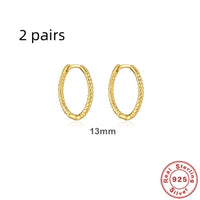 Gold 2 pairs