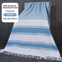 Striped Sky Blue