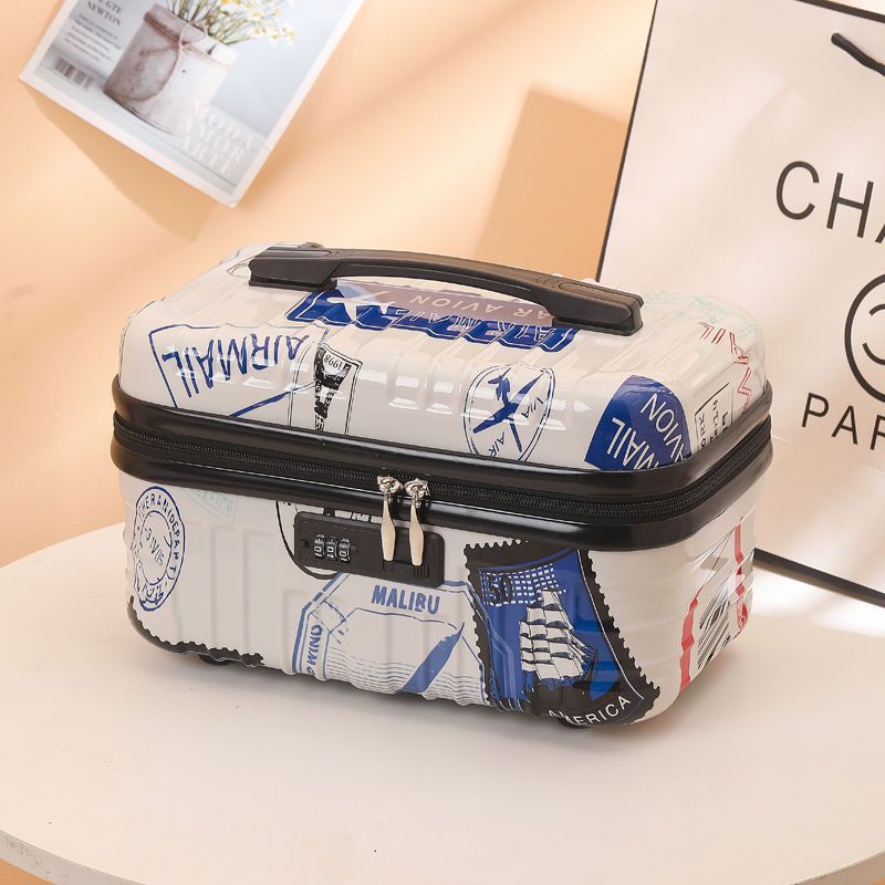 Large Graffiti Makeup Bag – 18 Inch Travel Cosmetic Organizer for Women