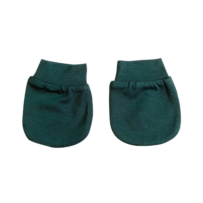 Bamboo Fiber Baby Mittens – Soft Anti-Scratch Gloves