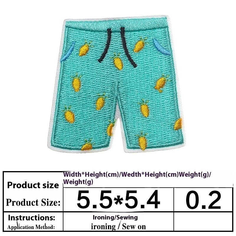 Embroidered Cloth Stickers – Decorative Patches for Clothes, Shoes, and Bags