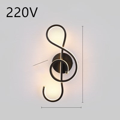 Silicone Shade LED Bedside Wall Lamp Button Switch