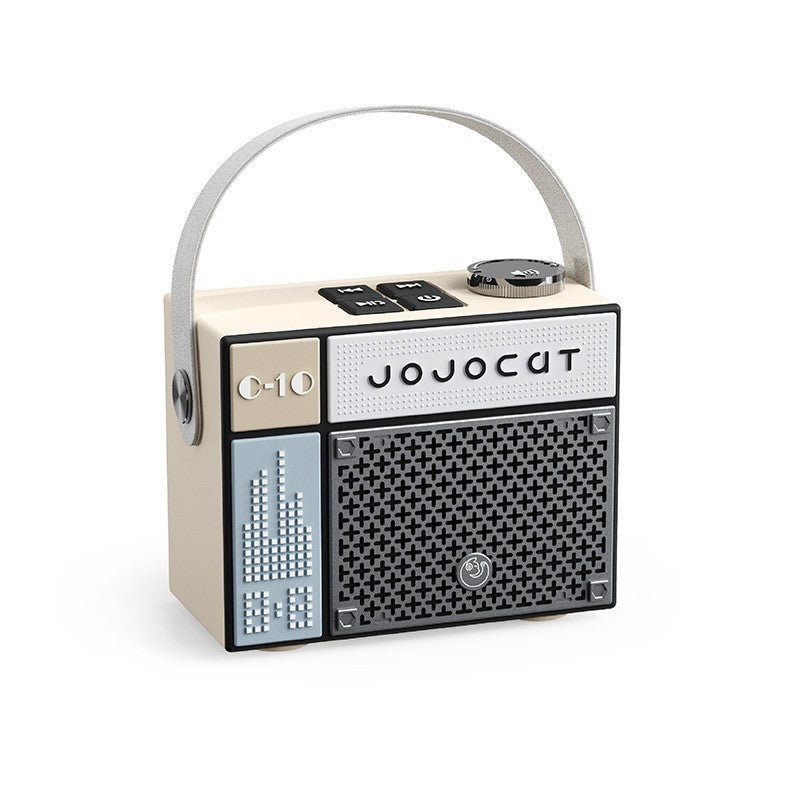 Plastic Bluetooth Retro Mini Speaker For Car And Desk