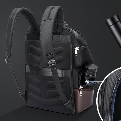 Multi-pocket Schoolbag Large Capacity Multifunctional Oxford Cloth Travel Laptop Bag