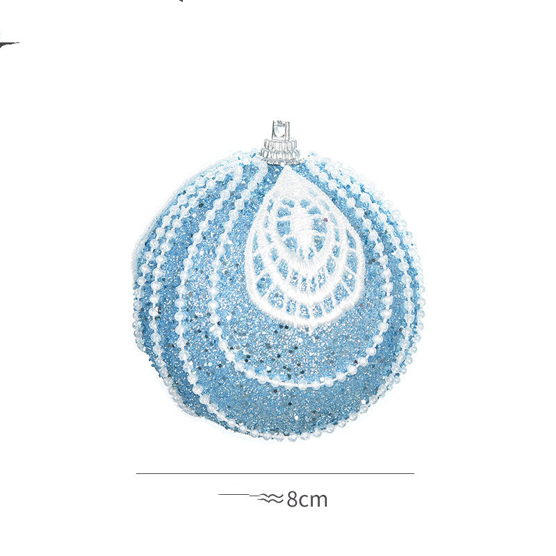 Christmas Tree Decoration  Hanging Balls  Colored Balls  Painted