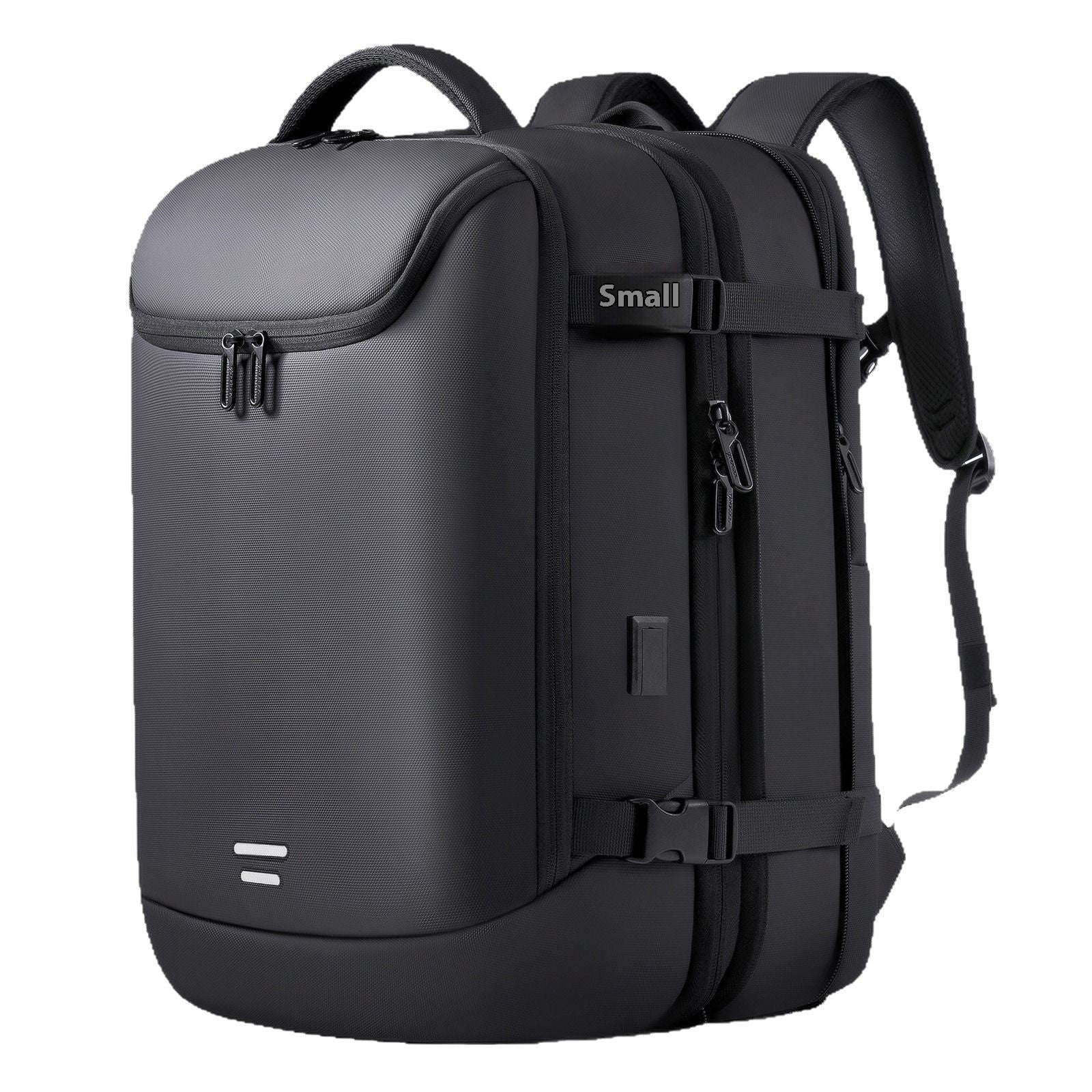 Unisex Slim Oxford Cloth Travel Backpack Solid Color