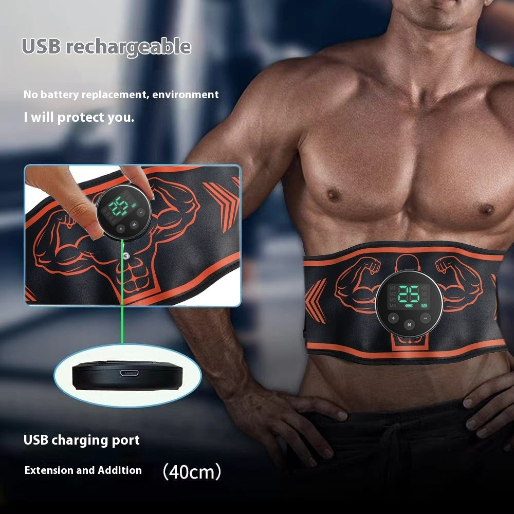 Smart EMS Massage Belt – Home Fitness & Muscle Toning Device